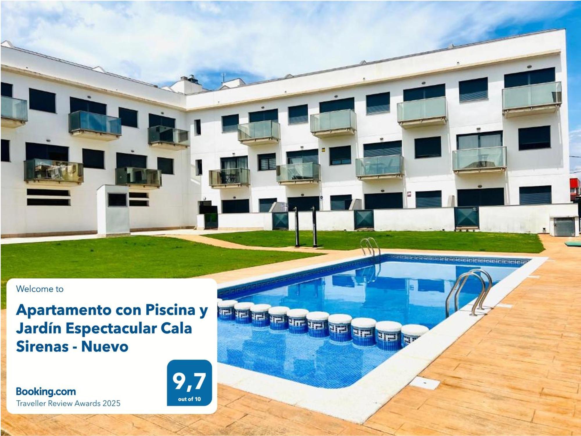 Apartamento Con Piscina Y Jardin Espectacular Cala Sirenas - Nuevo 迈阿密普拉特亚 外观 照片